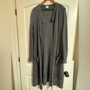 Gray Women's Sweater Cardigan